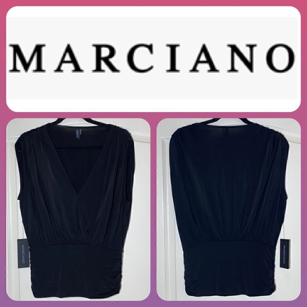 NWT MSRP $88 Marciano Barbara Top Women's Size Medium